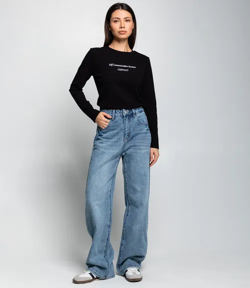 Джинсы #КТ867 (2), голубой