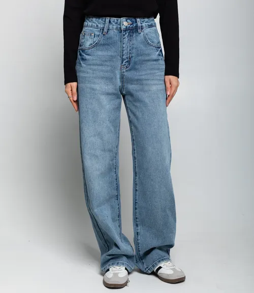 Джинсы #КТ867 (2), голубой