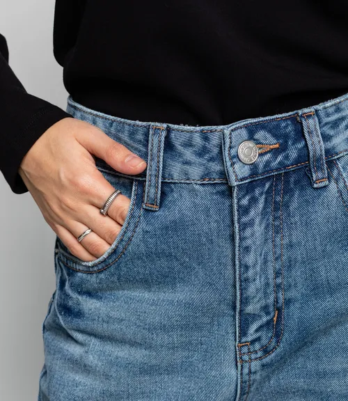 Джинсы #КТ867 (2), голубой