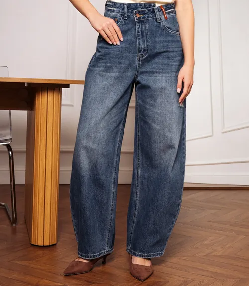 Джинсы #КТ8656, синий