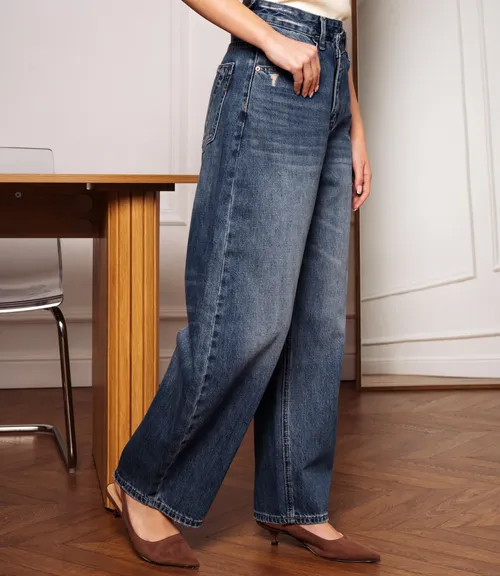 Джинсы #КТ8656, синий