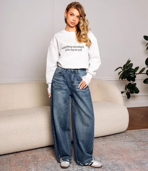 Джинсы #КТ8666 (1), синий