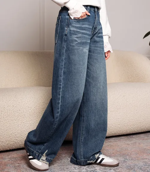 Джинсы #КТ8666 (1), синий