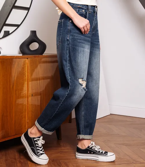 Джинсы #КТ6772 (1), синий