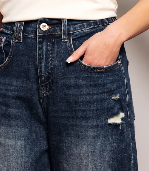 Джинсы #КТ6772 (1), синий