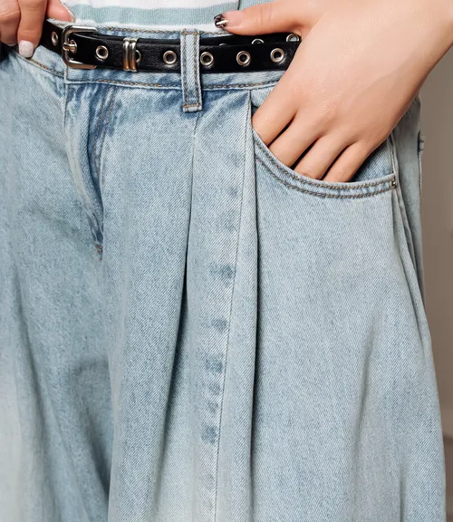 Джинсы #КТ8512 (2), голубой