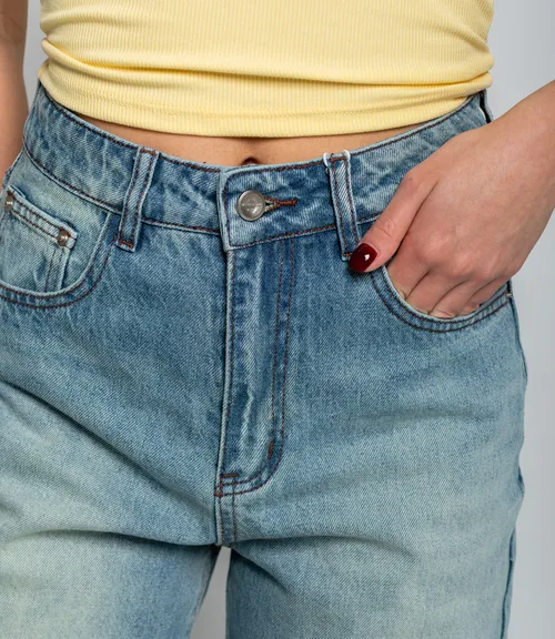 Джинсы #КТ1200 (1), голубой