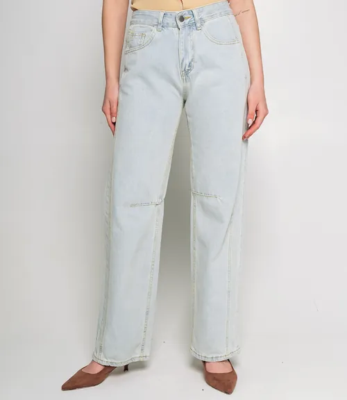 Джинсы #ОКТ055001, голубой