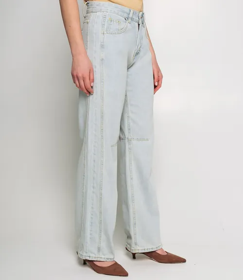 Джинсы #ОКТ055001, голубой