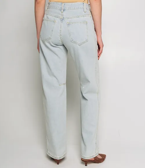 Джинсы #ОКТ055001, голубой