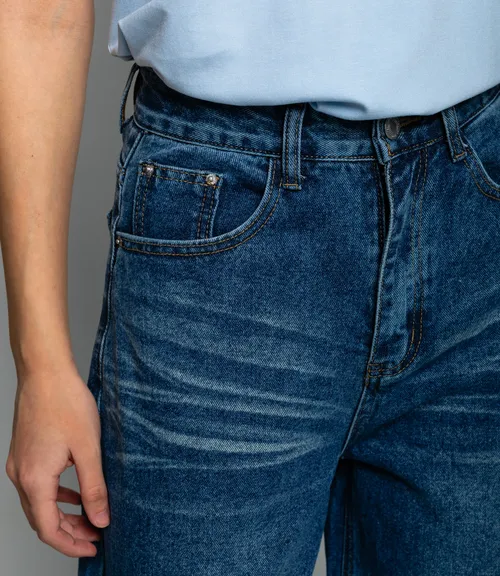 Джинсы #КТ61926, синий