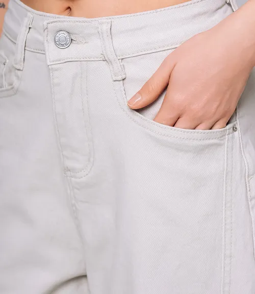 Джинсы #КТ15108, светло-серый