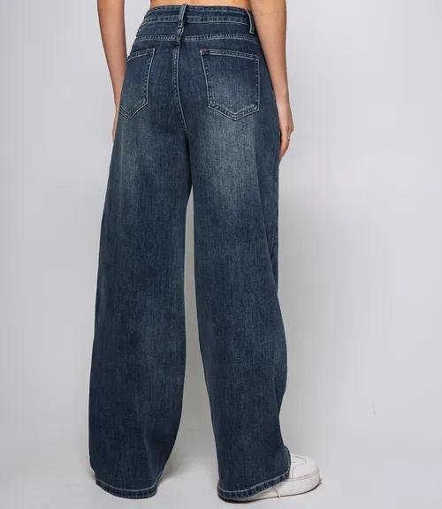 Джинсы #КТ15108, синий