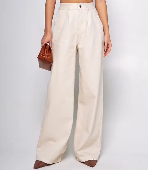 Джинсы #ОКТ165001, светло-бежевый