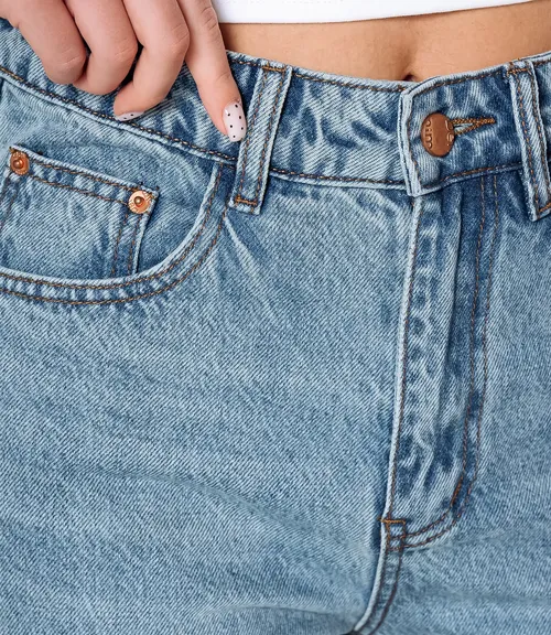 Джинсы #КТ1277, голубой