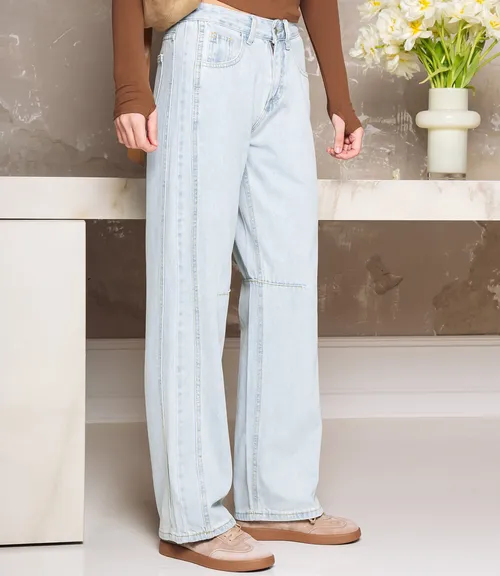 Джинсы #ОКТ055001, голубой