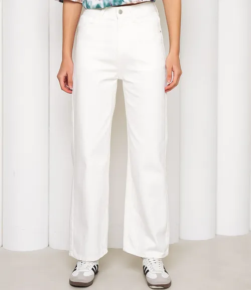 Джинсы #КТ9610, белый