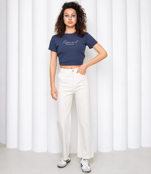 Джинсы #КТ9610, светло-бежевый