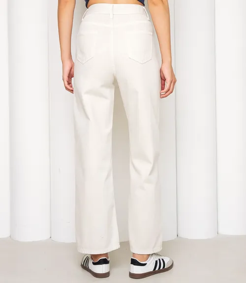 Джинсы #КТ9610, светло-бежевый