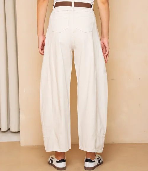 Джинсы #КТ8962, светло-бежевый