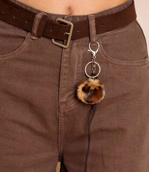 Джинсы #КТ8962, коричневый