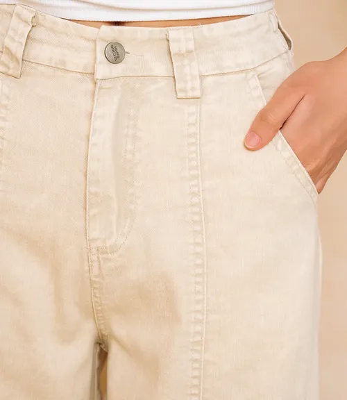 Джинсы #КТ2031 (3), бежевый