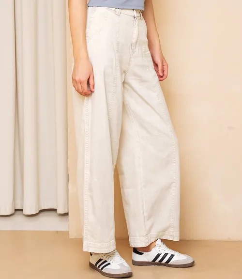 Джинсы #КТ2031 (3), бежево-серый