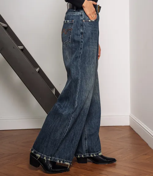 Джинсы #КТ88170, синий