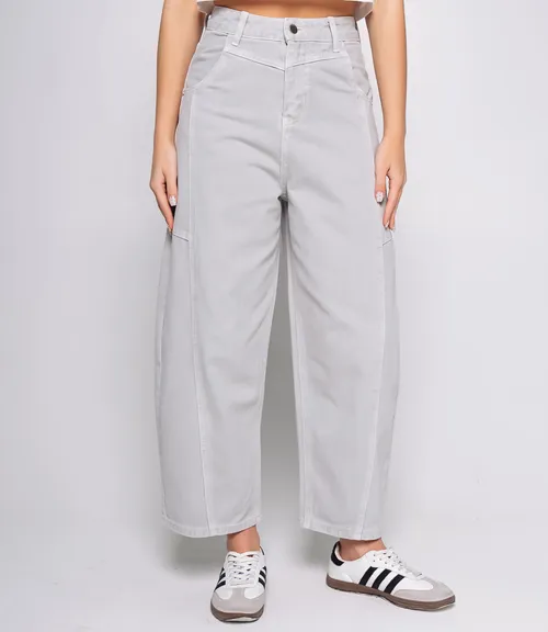 Джинсы #КТ7076, светло-серый