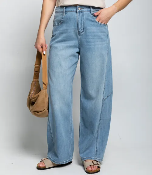 Джинсы #КТ823 (4), голубой