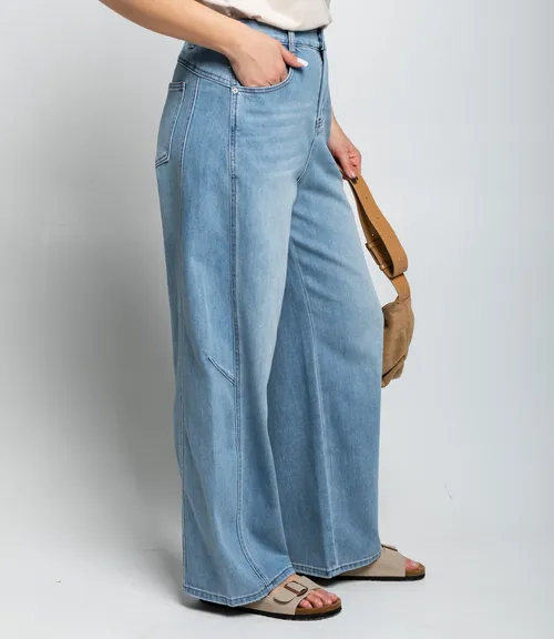 Джинсы #КТ823 (4), голубой