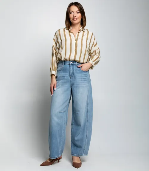 Джинсы #КТ831 (7), голубой