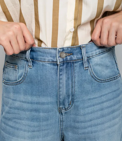 Джинсы #КТ831 (7), голубой