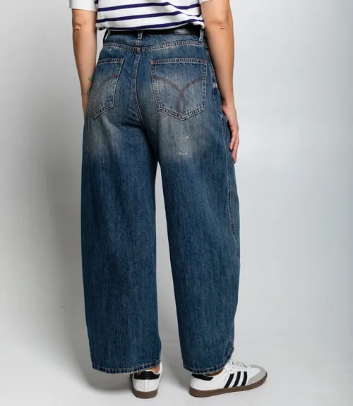 Джинсы #КТ88163, синий 