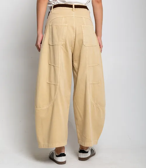 Джинсы #КТ70016, песочный