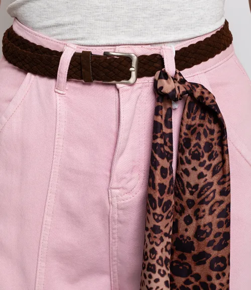 Джинсы #КТ70016, пудровый