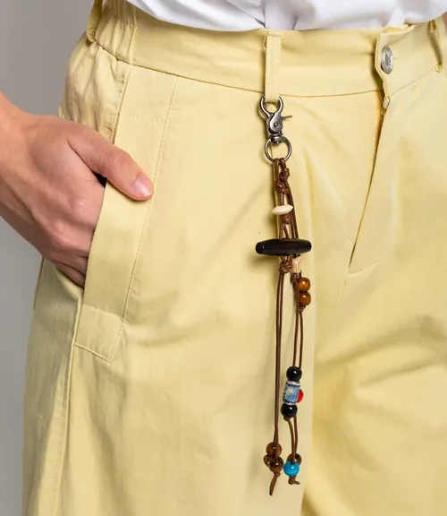 Брюки #КТ2635, светло-жёлтый