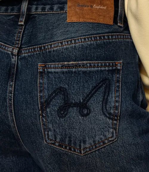 Джинсы #КТ88113, синий