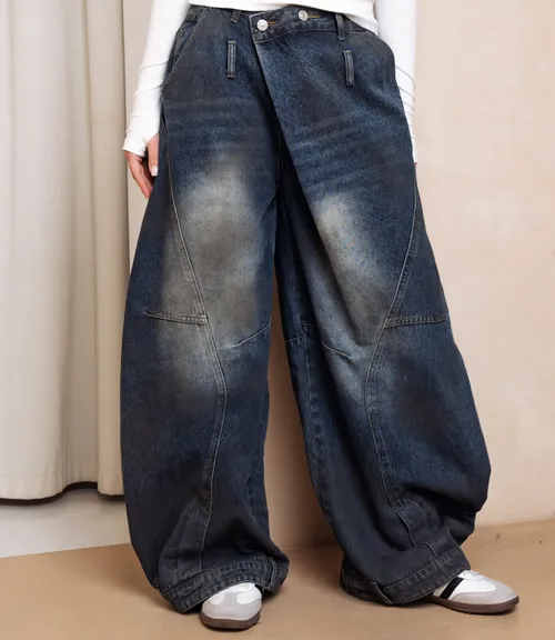 Джинсы #КТ3975, синий