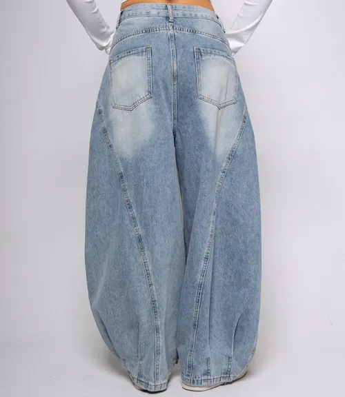 Джинсы #КТ3953 (1), голубой