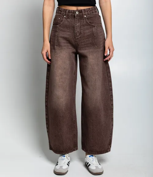 Джинсы #КТ8895 (2), коричневый