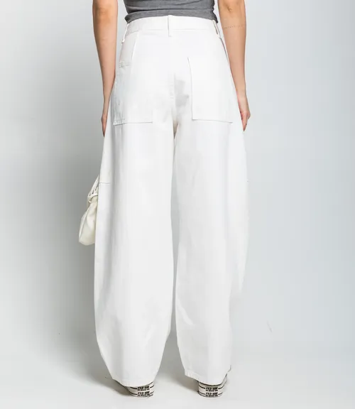 Джинсы #КТ10381, белый