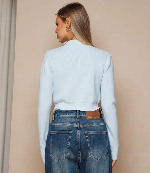 Джемпер #КТ121 (8), голубой