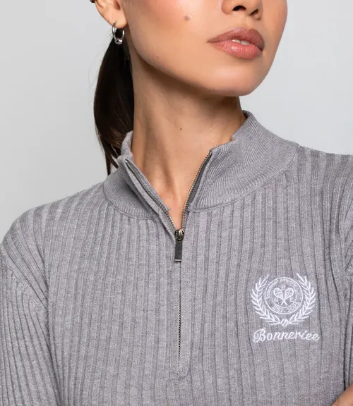 Джемпер #КТ1228, серый