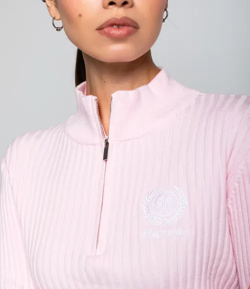 Джемпер #КТ1228, светло-розовый