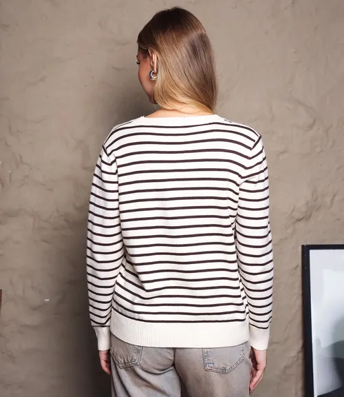 Джемпер #КТ712, кремовый