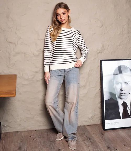 Джемпер #КТ712, кремовый