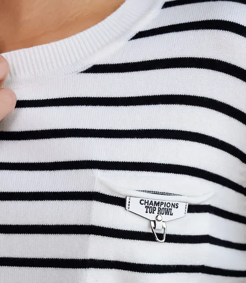 Джемпер #КТ712, белый