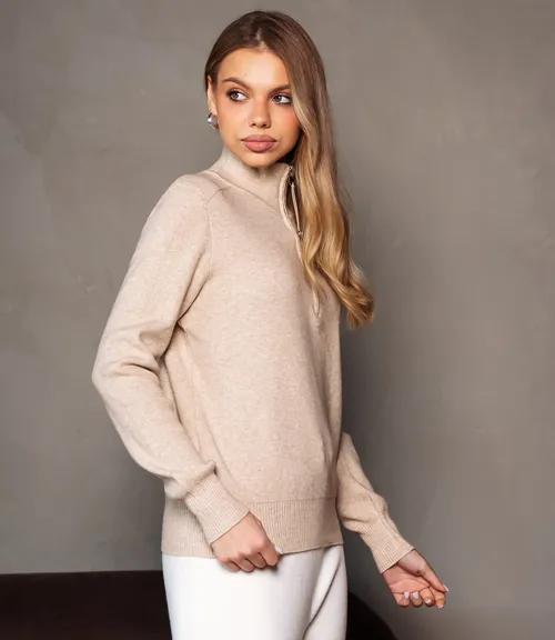 Джемпер #КТ8042 (2), бежевый