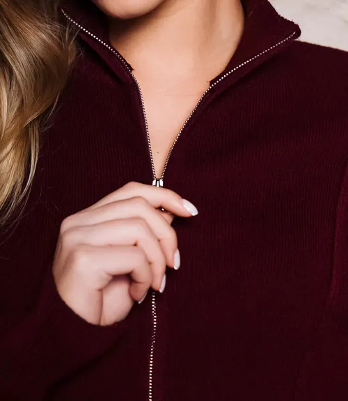 Джемпер #КТ23 (4), тёмно-бордовый